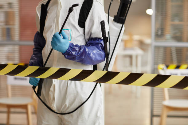 Professional Blood Cleanup technician working in Woodacre, CA